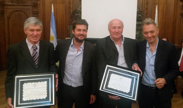 Fischer y Scotta, personalidades destacadas del Deporte