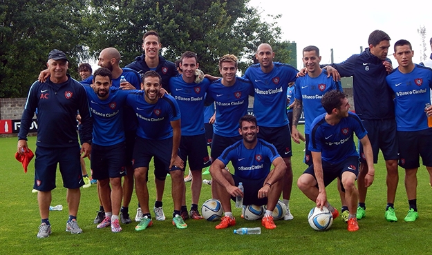 Fútbol recreativo bajo las órdenes de Di Leo