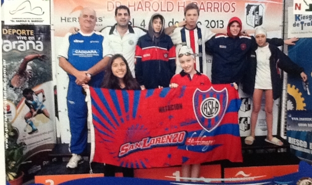 La Natación azulgrana en el Nacional de Paraná