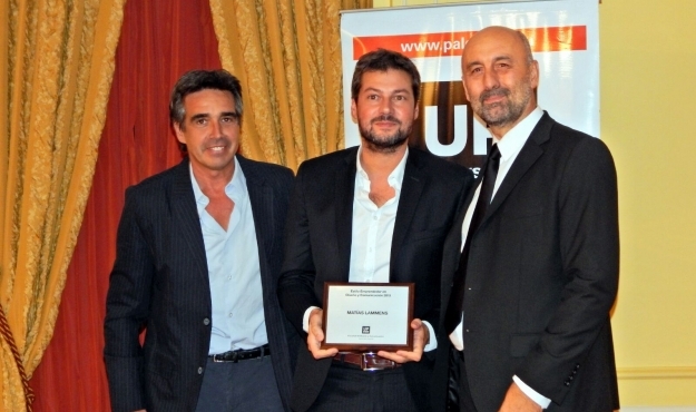 Matias Lammens distinguido por su gran gestión en San Lorenzo