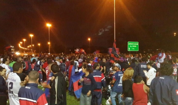 Recibimiento Azulgrana