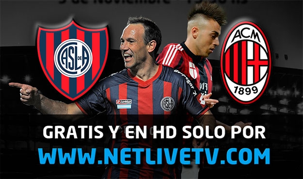 Registrate y mirá San Lorenzo-Milan en HD