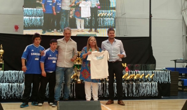 San Lorenzo albergó las finales y premiación de la Liga de Fútbol Inclusiva