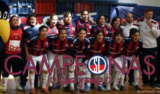 San Lorenzo Campeón en Futsal Femenino