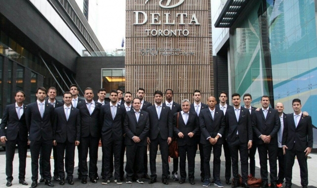 San Lorenzo llegó a Toronto