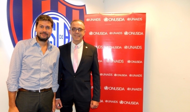 San Lorenzo se une a los esfuerzos de ONUSIDA