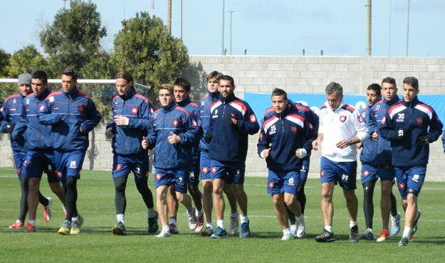 Se entrena pensando en Quilmes