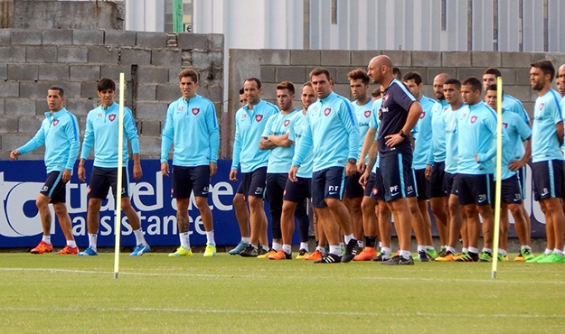 Trabajos de velocidad y movimientos tácticos