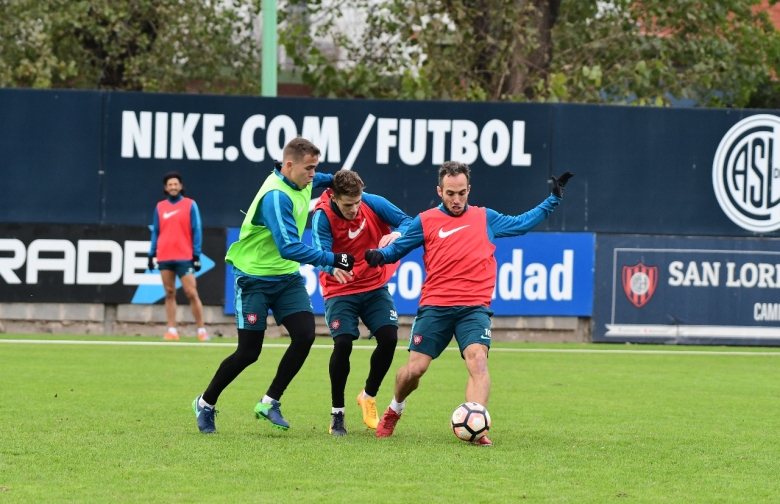 Táctico, ensayo de fútbol y mucho ritmo