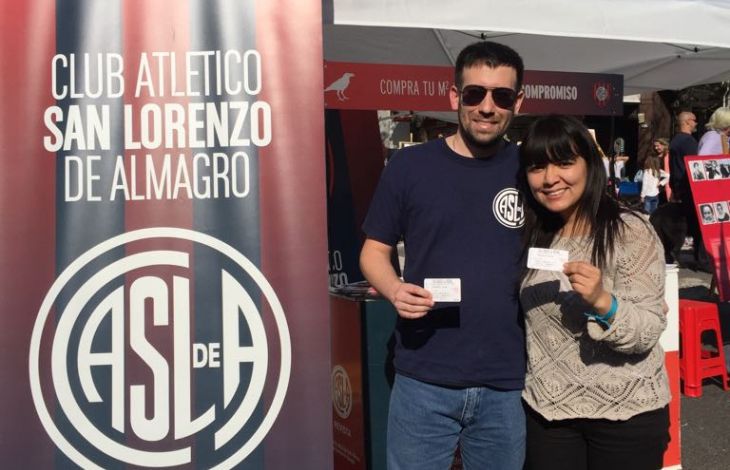 San Lorenzo, presente en La Semana de Boedo