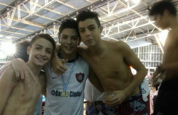 Seis podios en el agua