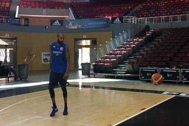 McShepard tuvo su primera práctica