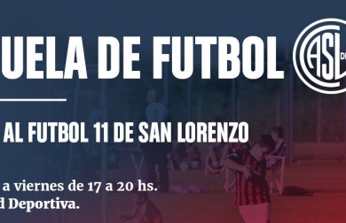¡Más fútbol para la Escuelita!