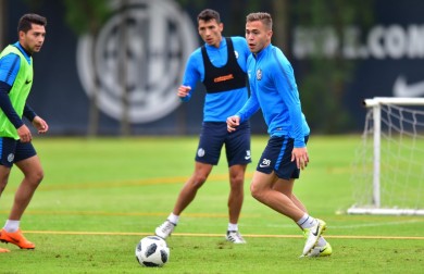 Práctica de fútbol