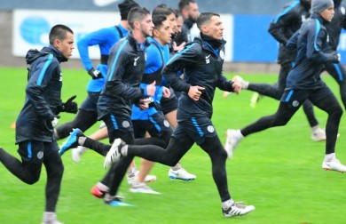 Entrenando bajo la lluvia