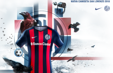 Nueva camiseta de San Lorenzo