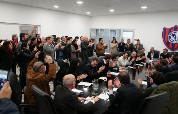 ¡Histórica reunión de Comisión Directiva!