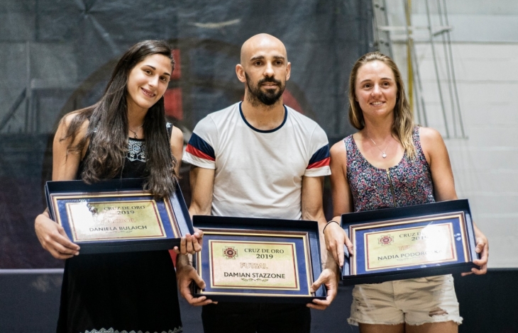 ¡Stazzone, Bulaich y Podoroska son de Oro!