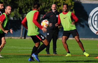 Entrenamiento en Ciudad Deportiva