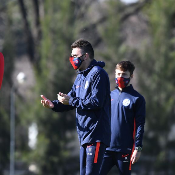 San Lorenzo regresó a los entrenamientos