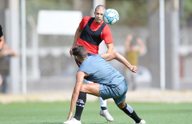 Práctica de fútbol vs. All Boys