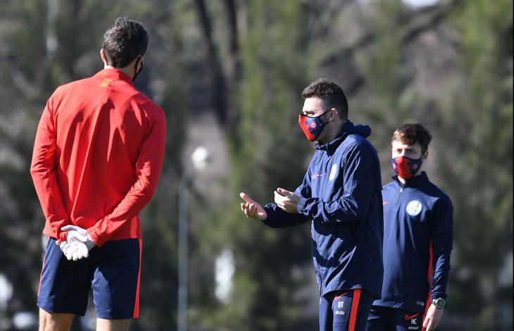San Lorenzo regresó a los entrenamientos