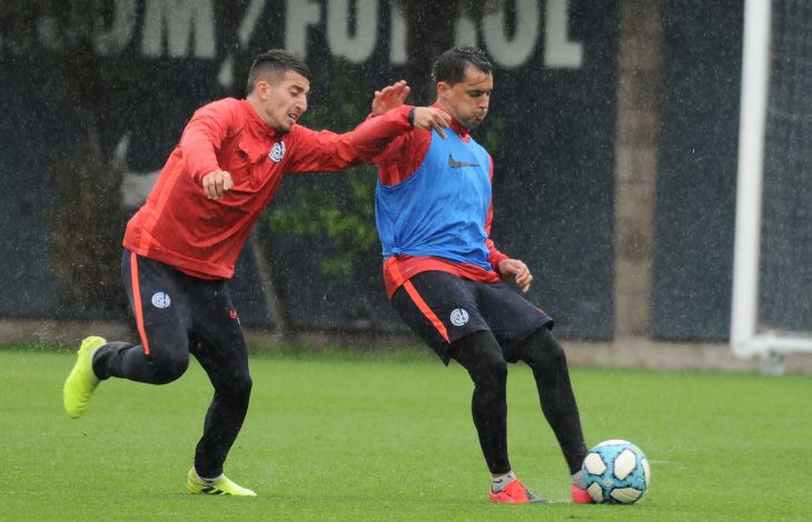 Práctica bajo la lluvia