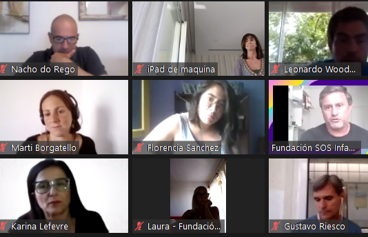 Encuentro virtual con la Fundación S.O.S Infantil