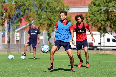 Concentrados para recibir a Lanús
