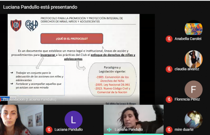 Una nueva capacitación del protocolo