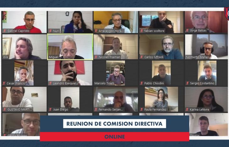 Reunión de Comisión Directiva