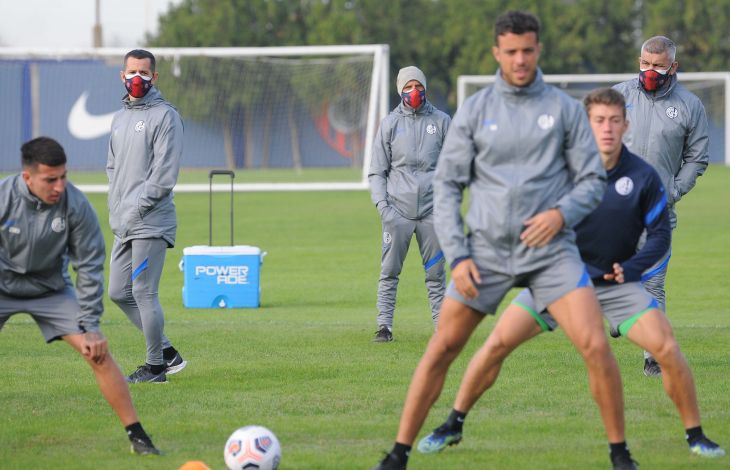 Entrenamiento en Ciudad Deportiva
