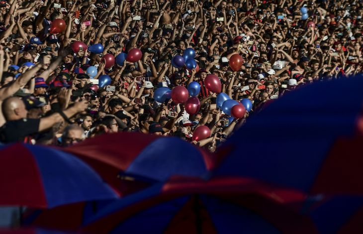 La que lleva en la sangre, la pasión azulgrana...