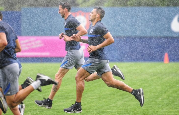 Domingo de lluvia y práctica