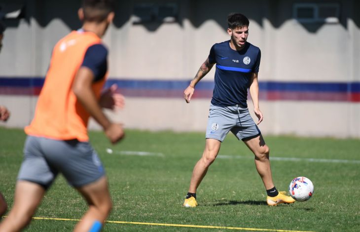 Última práctica antes del encuentro por Copa Argentina
