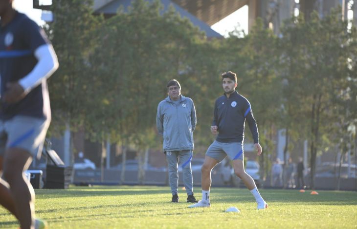 Última práctica antes de recibir a Platense 