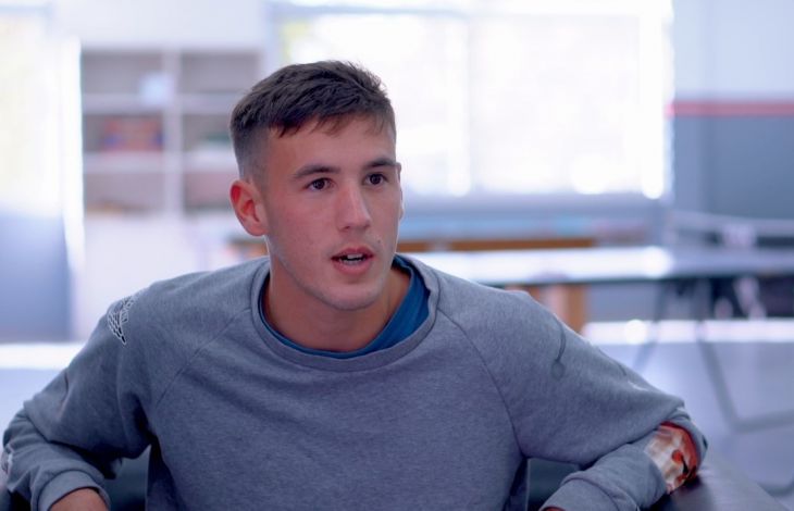 Matías Sosa, un sueño forjado en la pensión