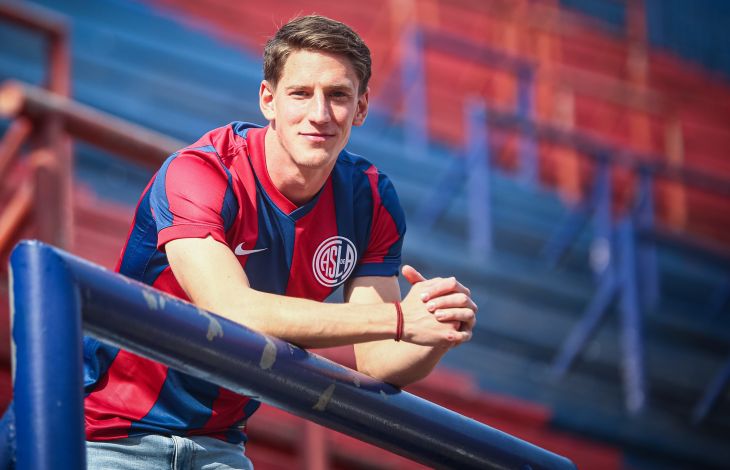 El 9 esloveno ya sueña en Boedo