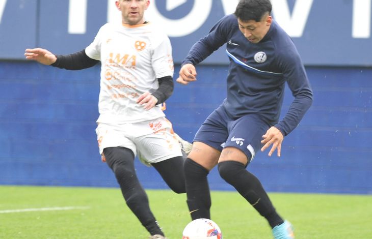 Práctica de fútbol ante Berazategui