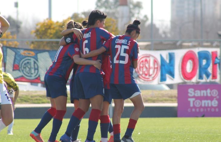 Golearon las Santitas