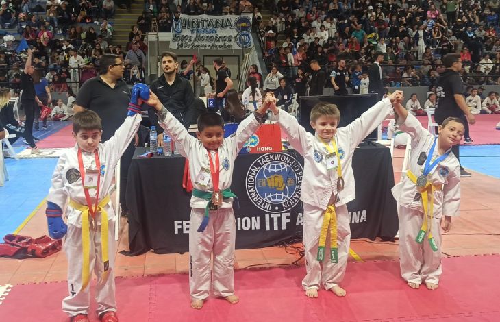 Seis medallas en la Copa Ciudades del Sur
