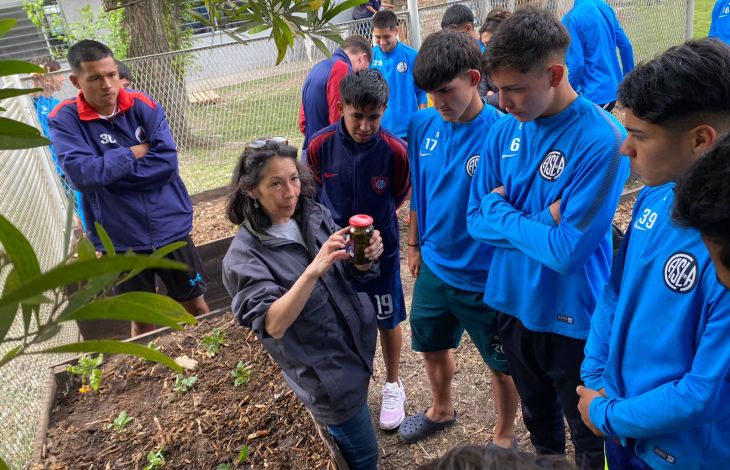 ¡A trabajar en la huerta!