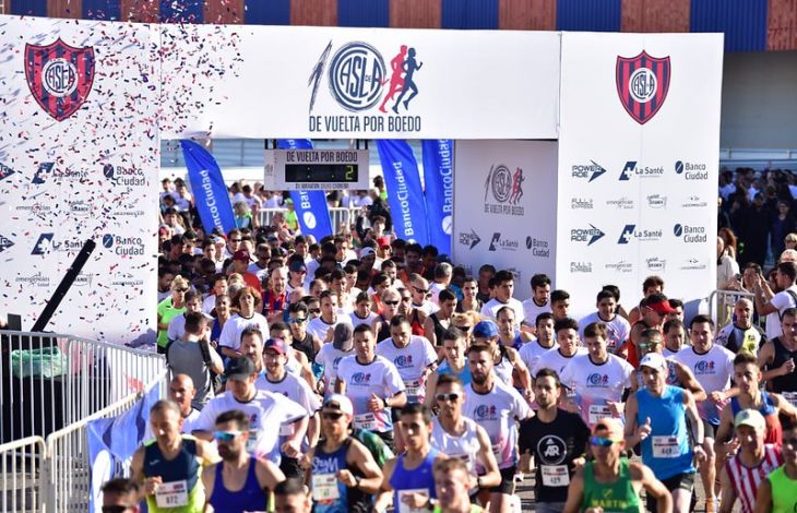 La Maratón se corre en Boedo