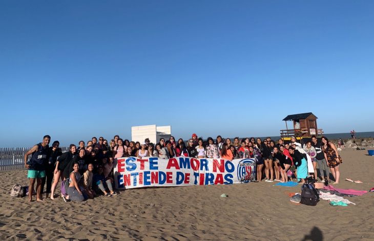 Las chicas viajaron a Mar del Plata 