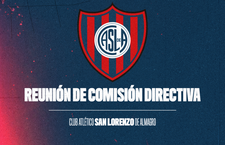 NUEVA REUNIÓN DE COMISIÓN DIRECTIVA