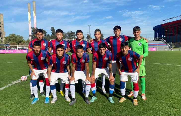Los juveniles jugaron ante Racing
