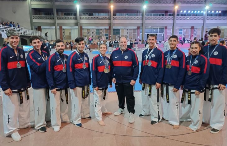 Siete oros en el Nacional de Taekwon-do ITF