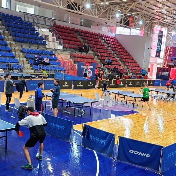 El tenis de mesa volvió al Pando