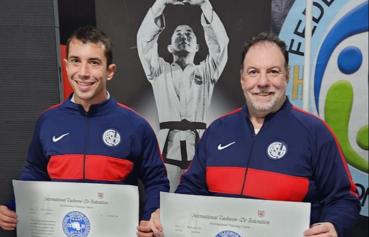 El Taekwon-do de San Lorenzo se capacita