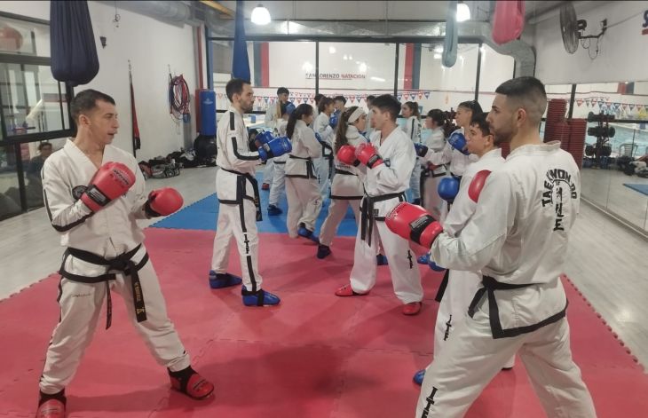 Se entrenó la Selección de Taekwon-do